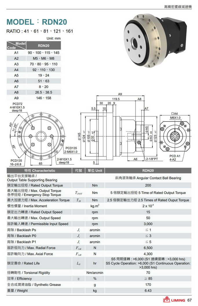 摆线针轮减速机利明